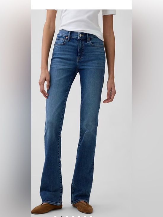 GAP Denim - GAP Y2K Baby Boot Bootcut Jeans Women’s 2R Medium Wash Stretch Denim